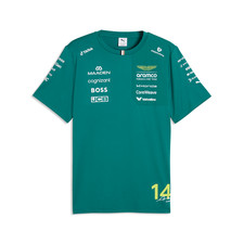 Aston Martin F1 Team 2026 Official PUMA Teamwear Fernando Alonso Drivers T-Shirt