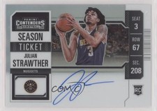2023 Contenders Variation Premium Edition Julian Strawther #109 Rookie Auto RC