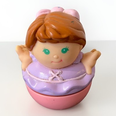 Vintage 1987 Playskool Weeble Wobbles 3  Figure
