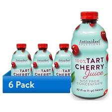 Tart Cherry Juice Not from Concentrate 32 fl oz 6 Pack Fresh