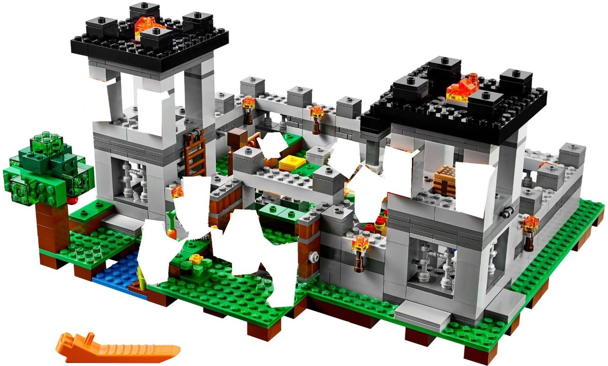 LEGO Minecraft 21127 The Fortress Toy Building Set *No Minifigures