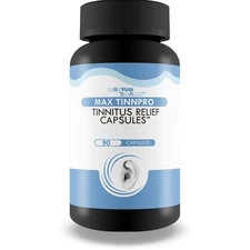Max Tinnpro Tinnitus Relief Capsules - Our Best Tinnitus Relief for Ringing E...