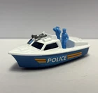 1976 Matchbox Lesney Superfast #52 Police Launch blue & white Vintage Toy
