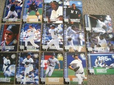 1998 Yankees World Series Team Upper Deck 15 jumbo card set Jeter Mariano Rivera