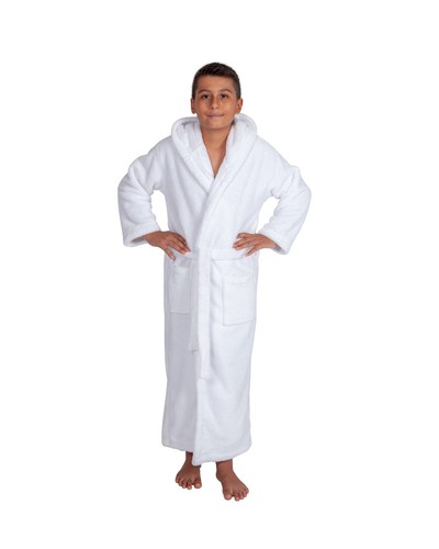 Kids Fleece Plush Robe, Unisex for Girls and Boys - Picture 6 of 15