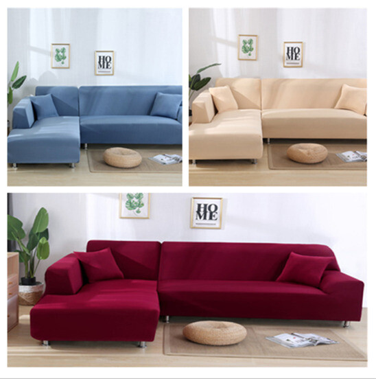 Funda de sofá lavable de 1/2/3/4 plazas antideslizante elástica suave protector de sofá