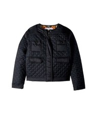 NWT NEW Burberry Mini Tollamo Girls blue quilted jacket 3y 6y