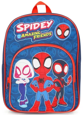 Spidey And His Amazing Friends Kids Backpack Spiderman Rucksack