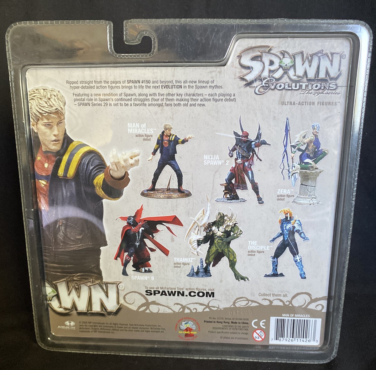 McFarlane Toys Action Figure Spawn Evolutions, Man of