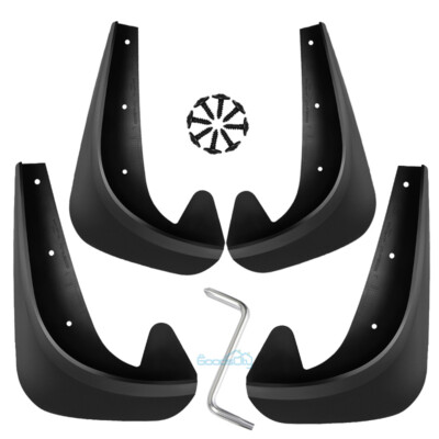 Buy 4Pcs/Set Car Accessories Universal Front Rear Mud Flap Flaps Splash Guard Mudguards at affordable prices - free shipping, real reviews with photos
