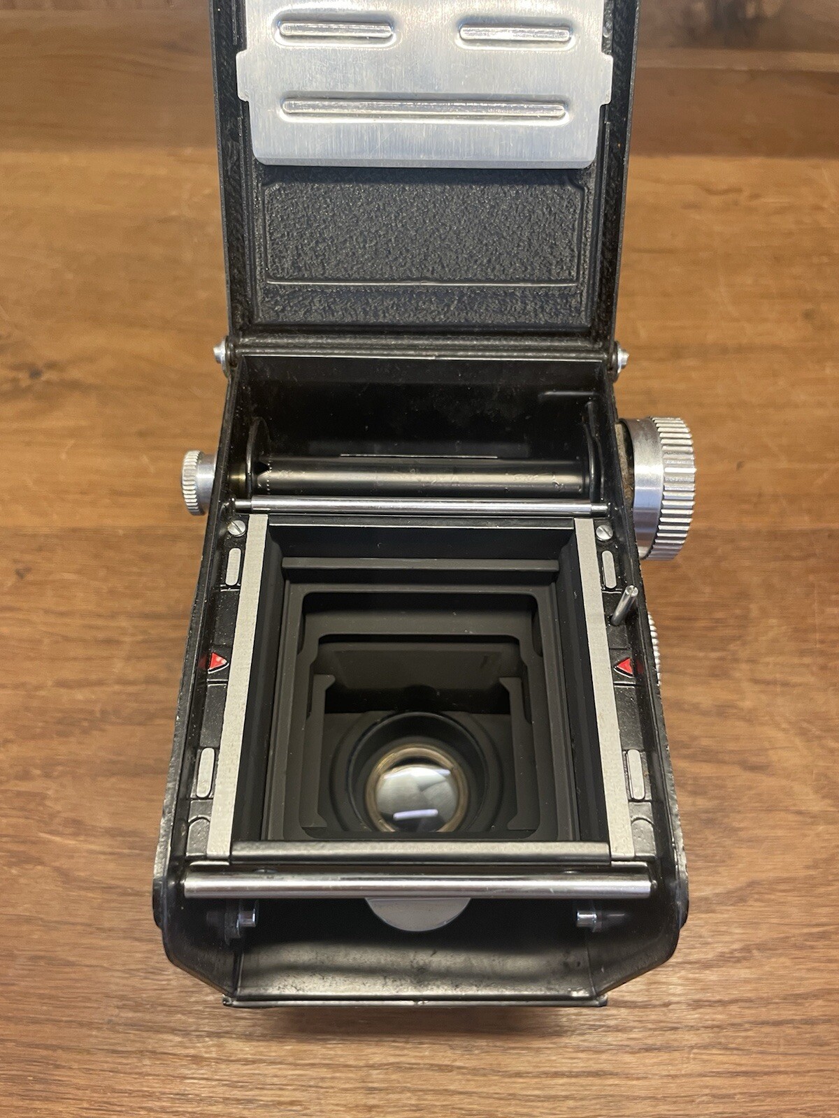 *Rare : Near Mint ++* Yashica Yashicaflex New AS TLR Camera Citizen MXV Shutter