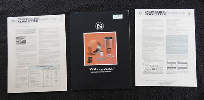 1973 LSi Lear Siegler Bearing Engineering Sales Catalogs Literature Santa Ana CA