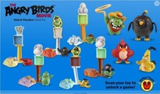 2016 THE ANGRY BIRDS MOVIE MCDONALDS HAPPY MEAL TOYS - U - PICK