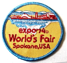 Vintage Expo '74 World's Fair Spokane Washington Patch