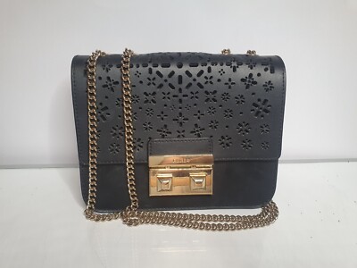 Furla Bella Mini Crossbody Black Preowned Australia