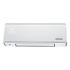 Schallen White Oscillating Wall Mounted Over Door PTC Heater 24H Timer & Remote