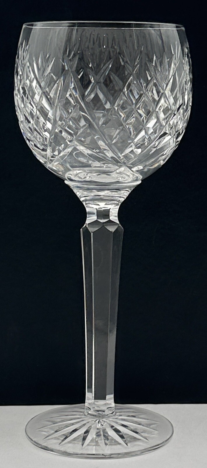 Waterford Crystal Avoca Hock Wine Cut Glass eBay