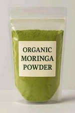 100% Pure Organic Moringa Powder -Natural Energy & Immunity Boost Bulk Wholesale