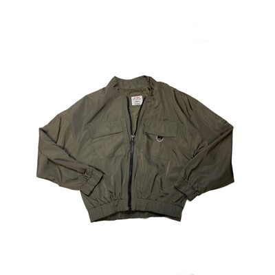 Defacto Khaki GIRLS & TEENS Girl Relaxed Fit Zip-Up Bomber Jacket Size 10