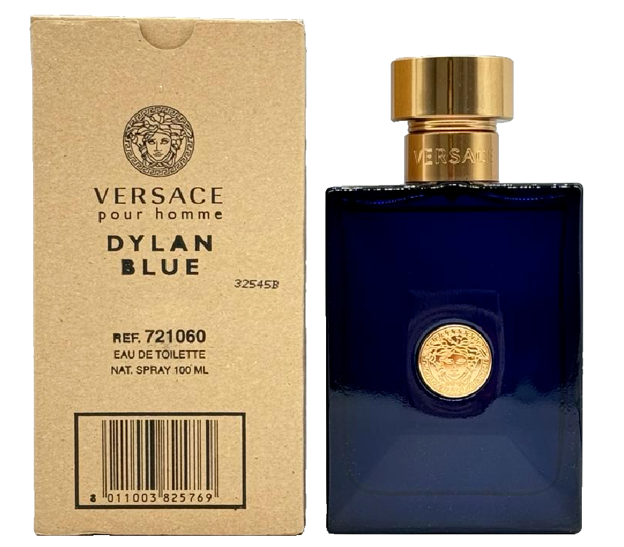 Versace Pour Homme Dylan Blue for Men 3.4 oz EDT *TR* Spray NEW 100% AUTHENTIC