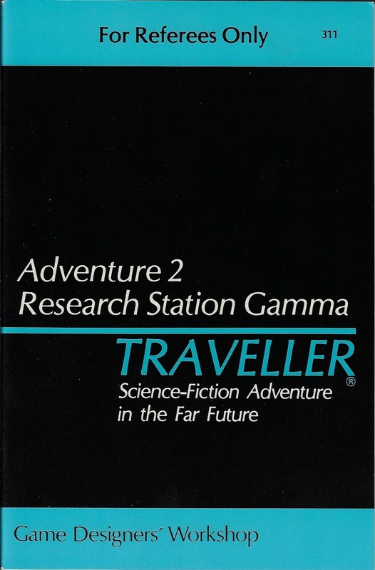 Traveller- Adventure  2 Research Station Gamma GDW FS