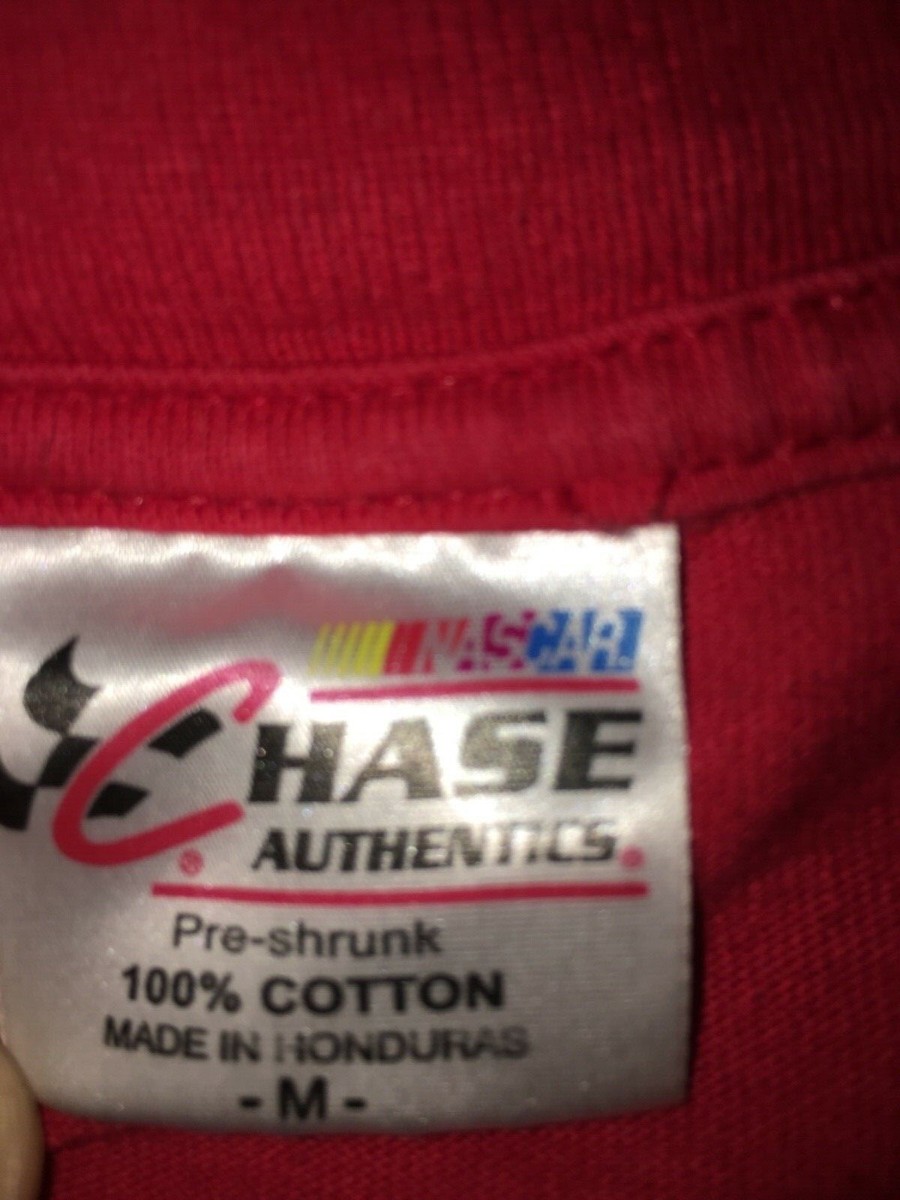 NASCAR Kevin Harvick #29 Medium Shirt Red Budweiser Racing Tee Chase Authentic View 6