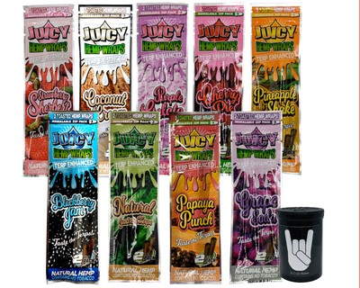 Juicy Jays Enhanced Wrap Varitety Pack 9 Count & Fresh Kettle