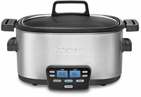 Cuisinart 6-quart Slow Cooker, Cooking Home Stews Brown Meals Healthy Steamer on sale Cuisinart 6-quart Slow Cooker, Cooking Home Stews Brown Meals Healthy Steamer on sale