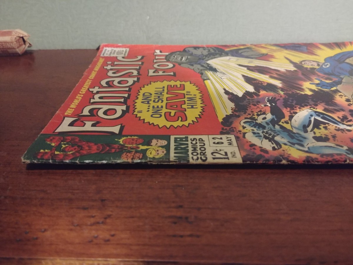 Fantastic Four #62 1st App Blastaar! Inhumans! Marvel 1967 4.0 | eBay