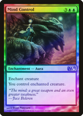 Mind Control FOIL Magic 2011 / M11 NM Blue Uncommon MAGIC MTG CARD ABUGames  | eBay