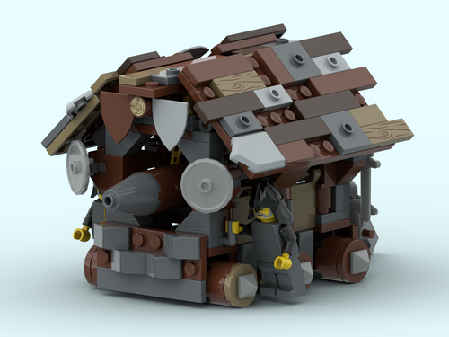 MOC Modulare Ritterburg aus LEGO® Teilen Castle/Mittelalter Passt zu 10305 21325 - Bild 20 von 131