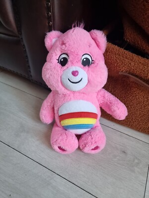 Care Bears Unlock The Magic flauschiger rosa Cheerbär weiches Plüschtier Kuscheltier 36 cm