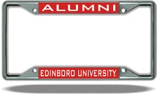 Edinboro ALUMNI License Plate Frame
