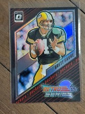 2023 Panini Donruss Optic - Retro Series Prizm Brett Favre #4 Green Bay Packers