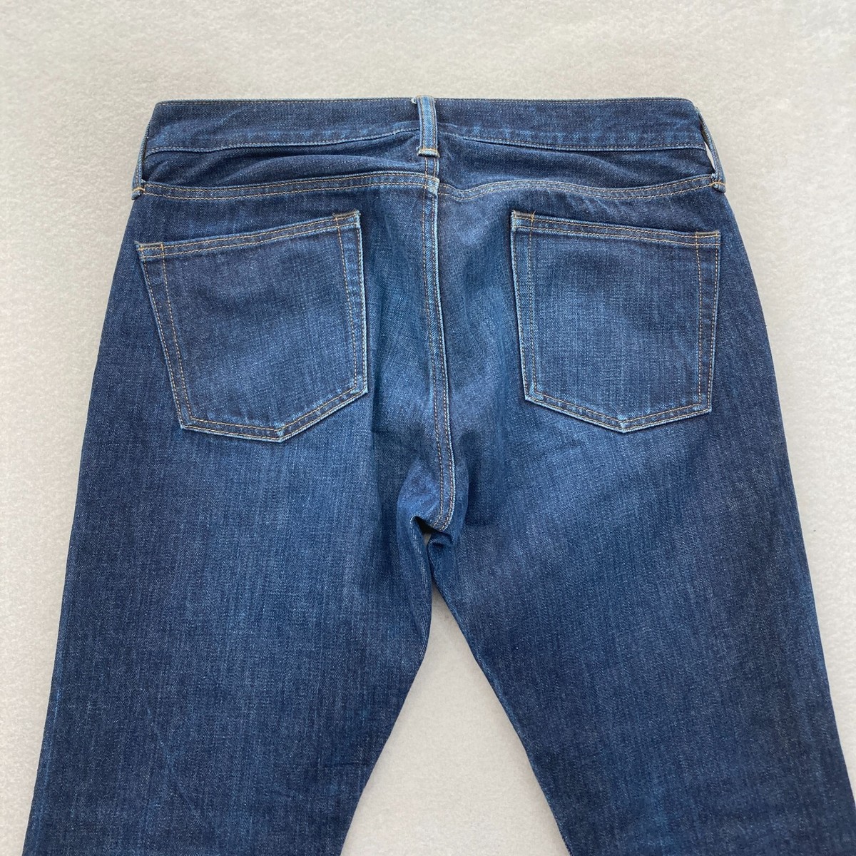 J.Crew 484 Jeans Mens 31x30 Narrow Tapered Leg Dark Wash Blue