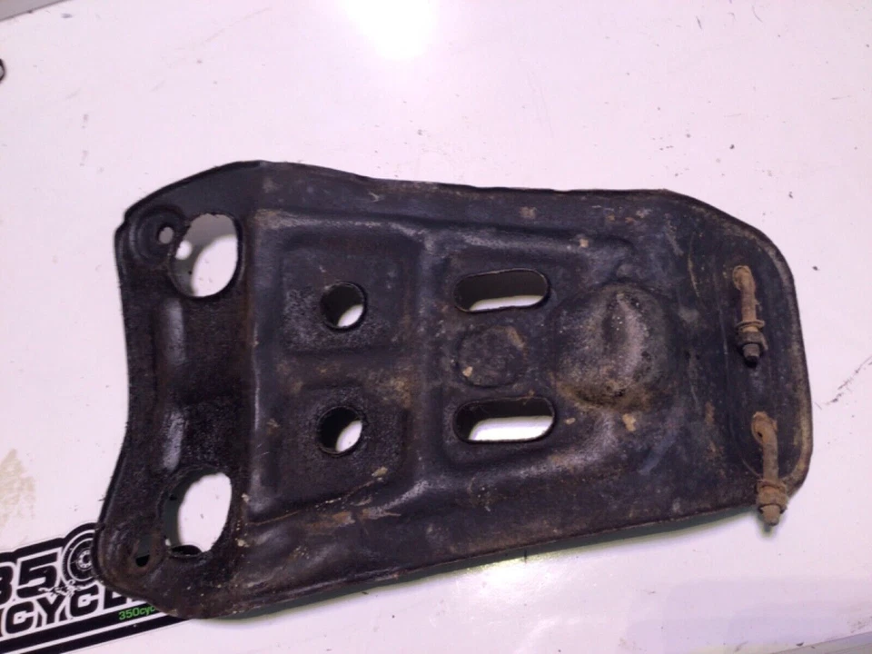 1975 suzuki ts185 skid plate engine guard - Image 2 of 4
