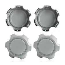 4PCS Wheel Center Hub Caps Silver for 1996-2002 Toyota 4Runner 6 lugs 15" Rims