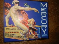 148 FRUIT BOX LABELS COLLECTION GENUINE ORIGINAL INCLUDES  MERCURY ORANGE LEMON 