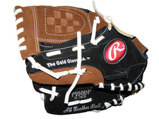 Rawlings Savage PP100DP 10" Left-Handed Baseball Glove Fits on Right Hand