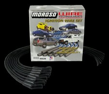 Moroso 9882m Universal Unassembled Spark Plug Wires 135 Deg Hei Socket Ford Sbc