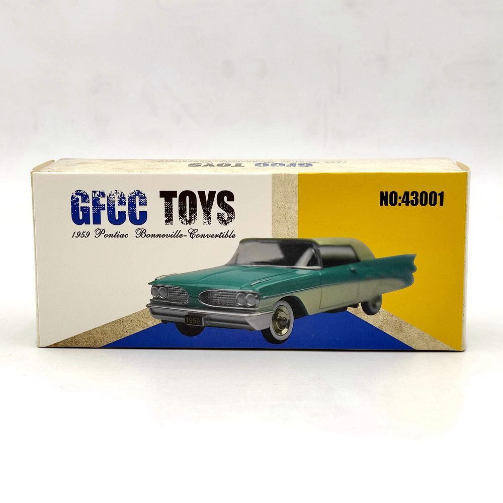 GFCC 1/43 Pontiac Bonneville-Convertible 1959 Diecast Car