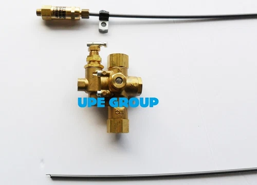 Pilot Unloader Check Valve Combo Gas Compressor & Bullwhip Throttle Control