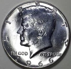 1966   Kennedy Half Dollar - ** CHBU ** - 40% Silver