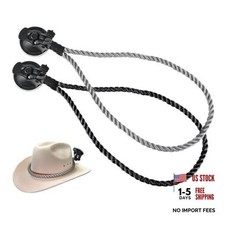 Cowboy Hat Holder for Trucks  Cars   2-Pack Suction Cup Hat Rack, Universal