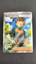 Brock's Scouting 179/159 Ultra Rare Journey Together Holo Pokémon Card TCG
