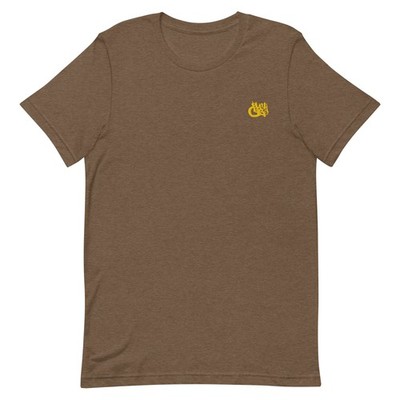 BlackCargo Apparel Mens Eco Friendly Streetwear T-Shirt Heather Brown S 3XL