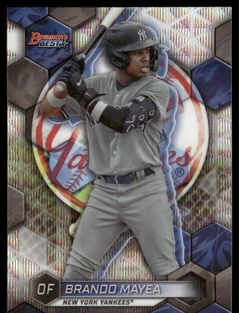 2023 Bowman's Best Top Prospects Wave Refractors #TP16 Brando Mayea - BB