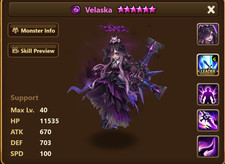 Summoners War Global Velaska