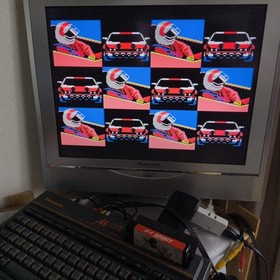 F-1 SPIRIT MSX MSX2 Game Cartridge only, Working, Japan