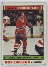 1977-78 Topps Record Breaker Guy Lafleur #216 HOF 08uw